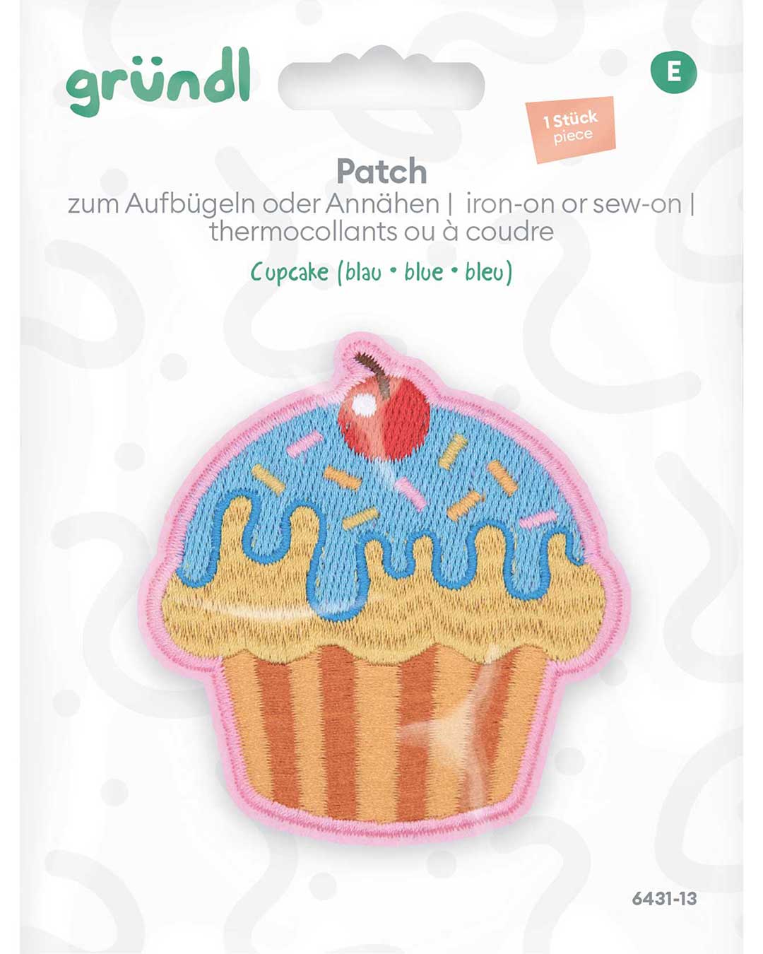 gr-ndl-patch-cupcake-blau-7-x-7-cm-thermocollantes-flickmotiv-zum-aufb-geln-und- image 1