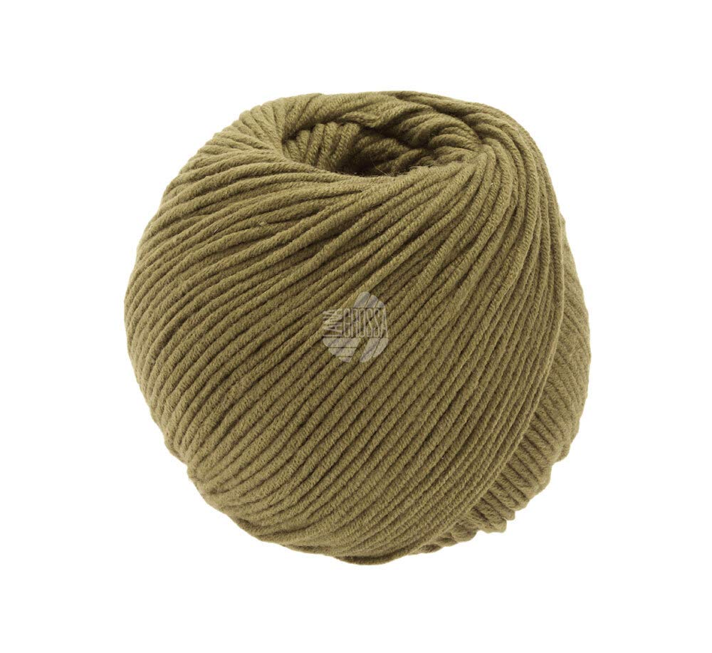 lana-grossa-cotton-mix-130-175-baumwollmischgarn-sandbraun image 1