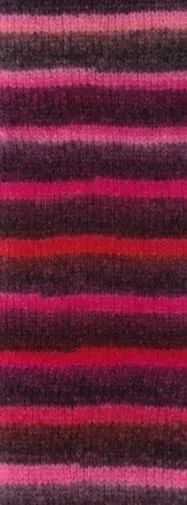 lana-grossa-bomba-02-rosa-pink-koralle-brombeer-grau-merino-effektgarn-290m-100g image 1