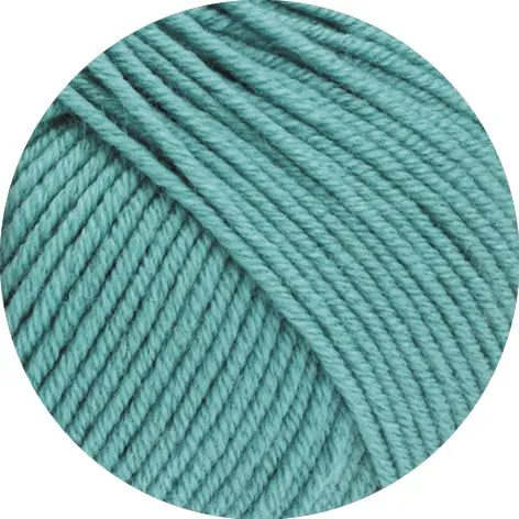 lana-grossa-cool-wool-big-uni-m-lange-984-helles-seegr-n-50g-merinowolle image 1