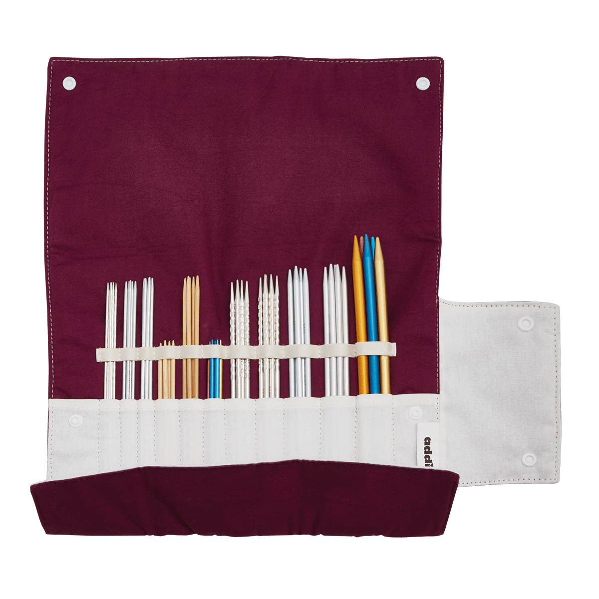 addi-addifolder-sock-nadelspieletui-leer-baumwolle-11-f-cher image 1