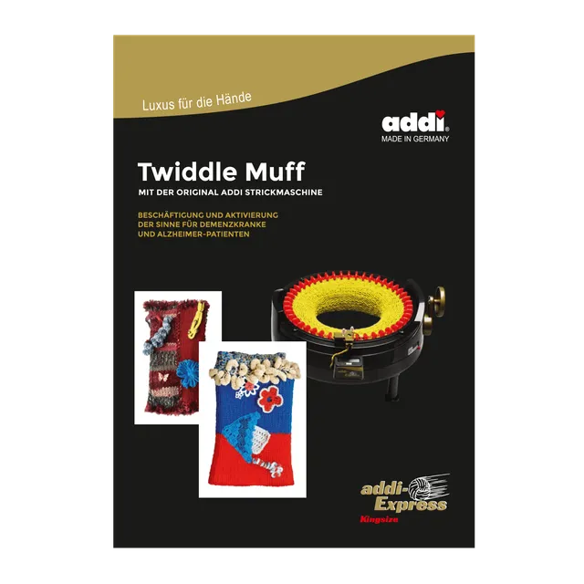addi-anleitungsheft-twiddle-muff-therapie-strickanleitung image 1