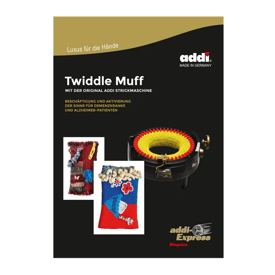 addi-anleitungsheft-twiddle-muff-therapie-strickanleitung image 1