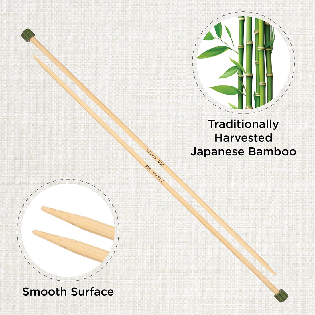 knitpro-k22338-jackenstricknadeln-bamboo-30-cm-x-3-75-mm image 2