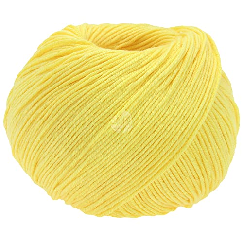 lana-grossa-cotton-love-baumwollgarn-07-gelb-100-bio-baumwolle image 2