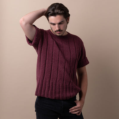 pascuali-luigi-shirt-strickanleitung-rundpasse-top-down-rippstreifen image 3