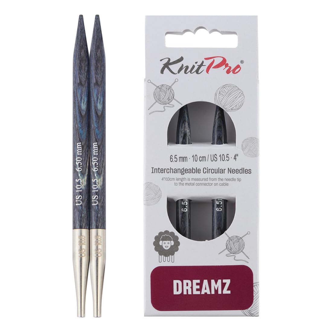 knitpro-dreamz-austauschbare-nadelspitzen-4-10cm-7-mm-birkenholz image 7