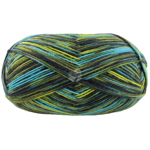 lana-grossa-meilenweit-6-fach-150g-spezial-print-9666-multi-sockenwolle image 4