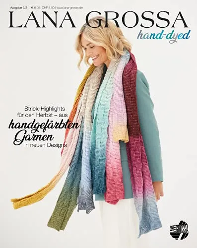 lana-grossa-hand-dyed-nr-3-anleitungsheft-mit-strickmodellen image 1