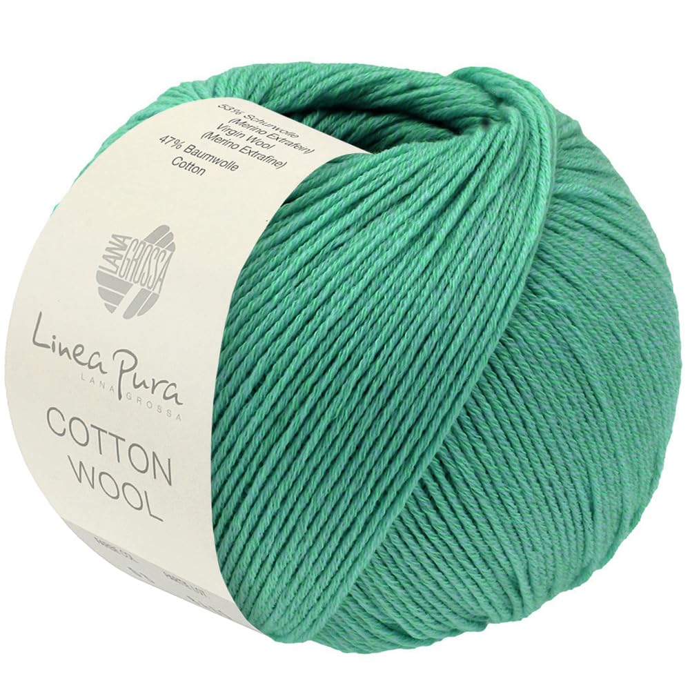 lana-grossa-cotton-wool-handstrickgarn-50g-195m-53-merino-47-baumwolle-fb-34 image 8