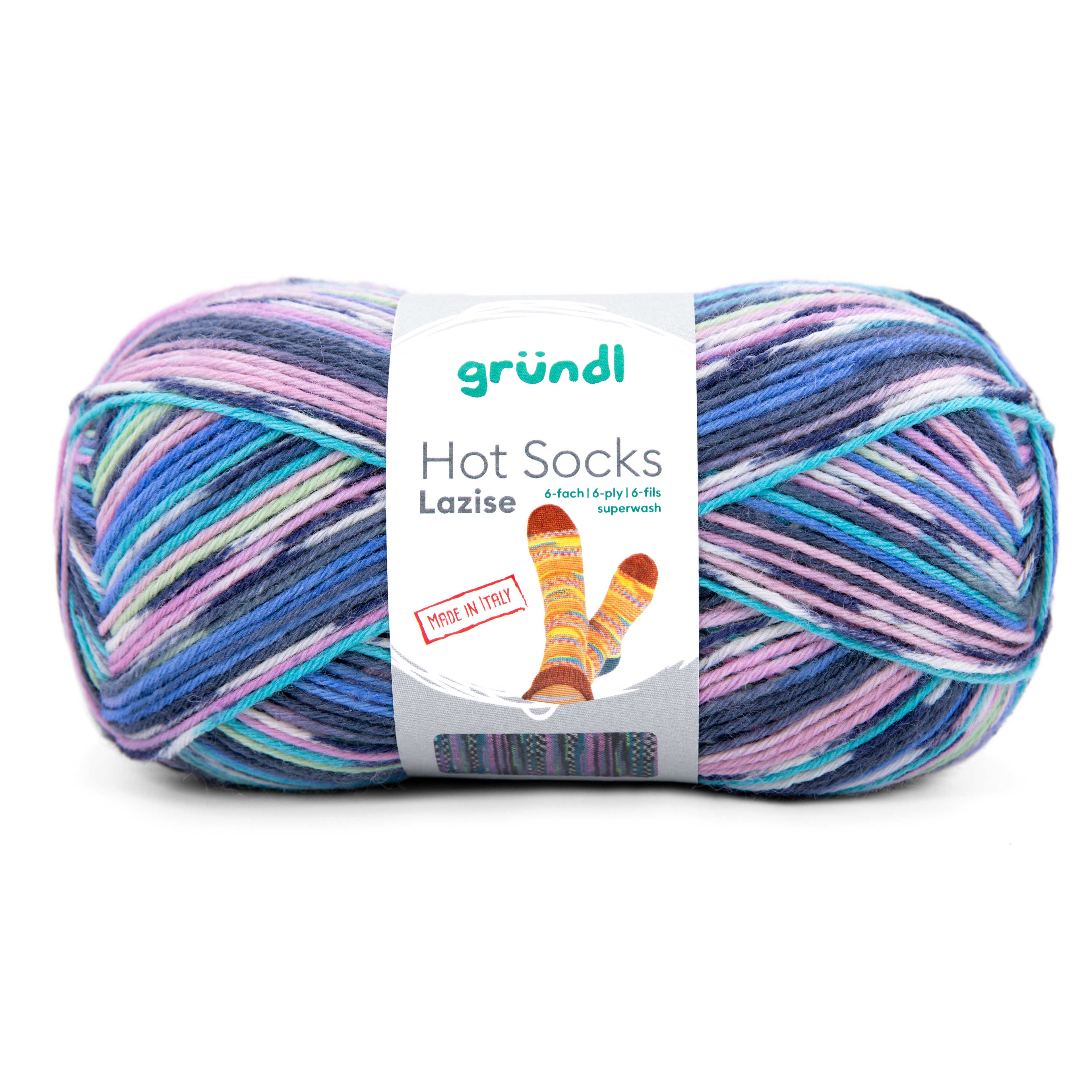 gr-ndl-hot-socks-lazise-6-fach-sockenwolle-mit-muster image 2