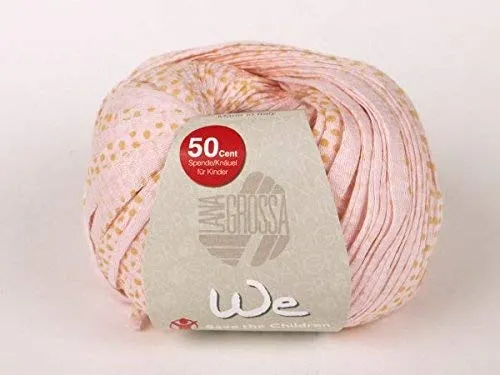 lana-grossa-charity-baumwoll-b-ndchengarn-50g-75m-farbe-rosa-honig image 1