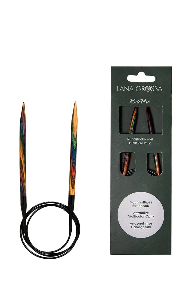 lana-grossa-rundstricknadel-design-holz-40-cm-2-0-mm-birkenholz-multicolor image 1