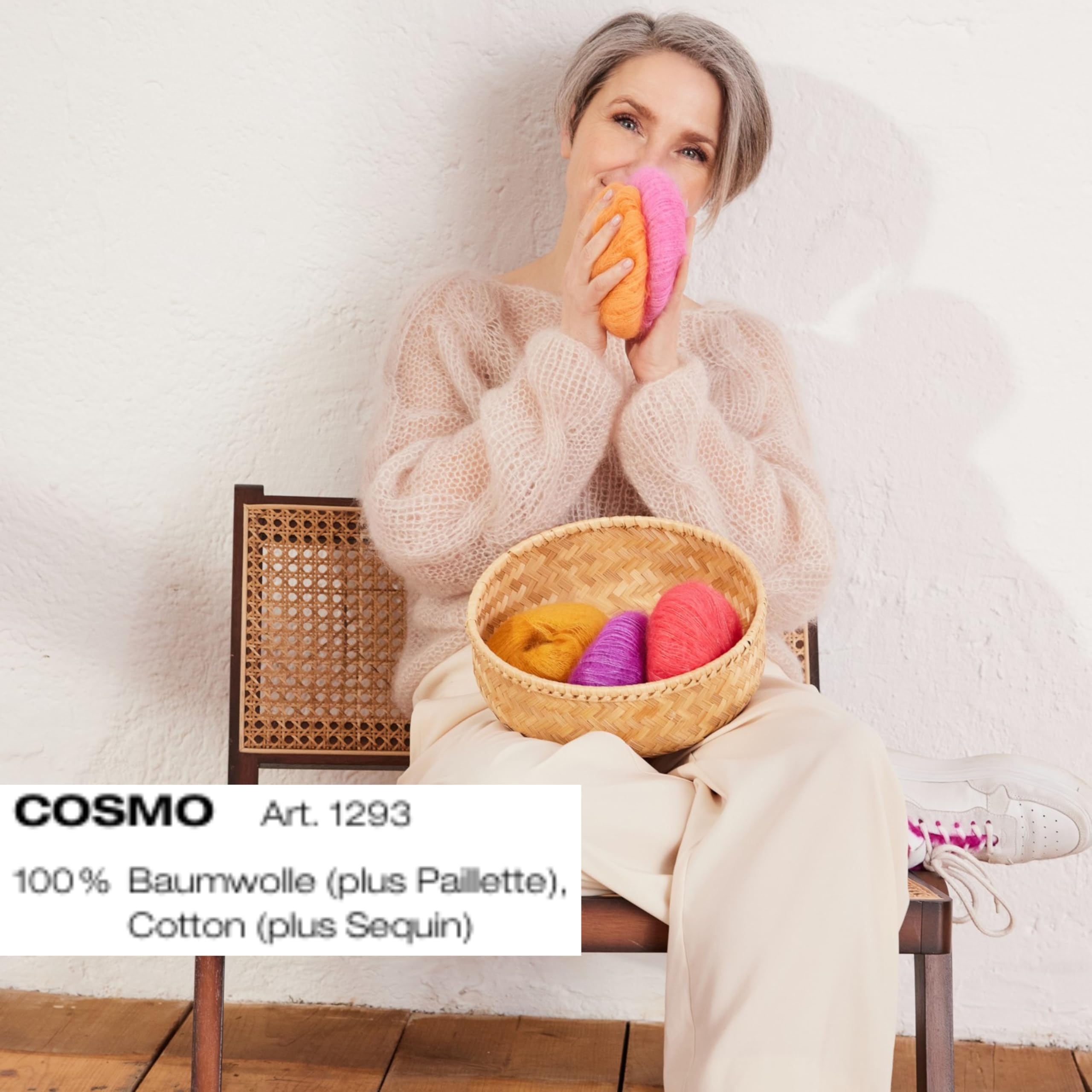lana-grossa-cosmo-fb-10-beilaufgarn-100-baumwolle-mit-pailletten-100g-260m image 2