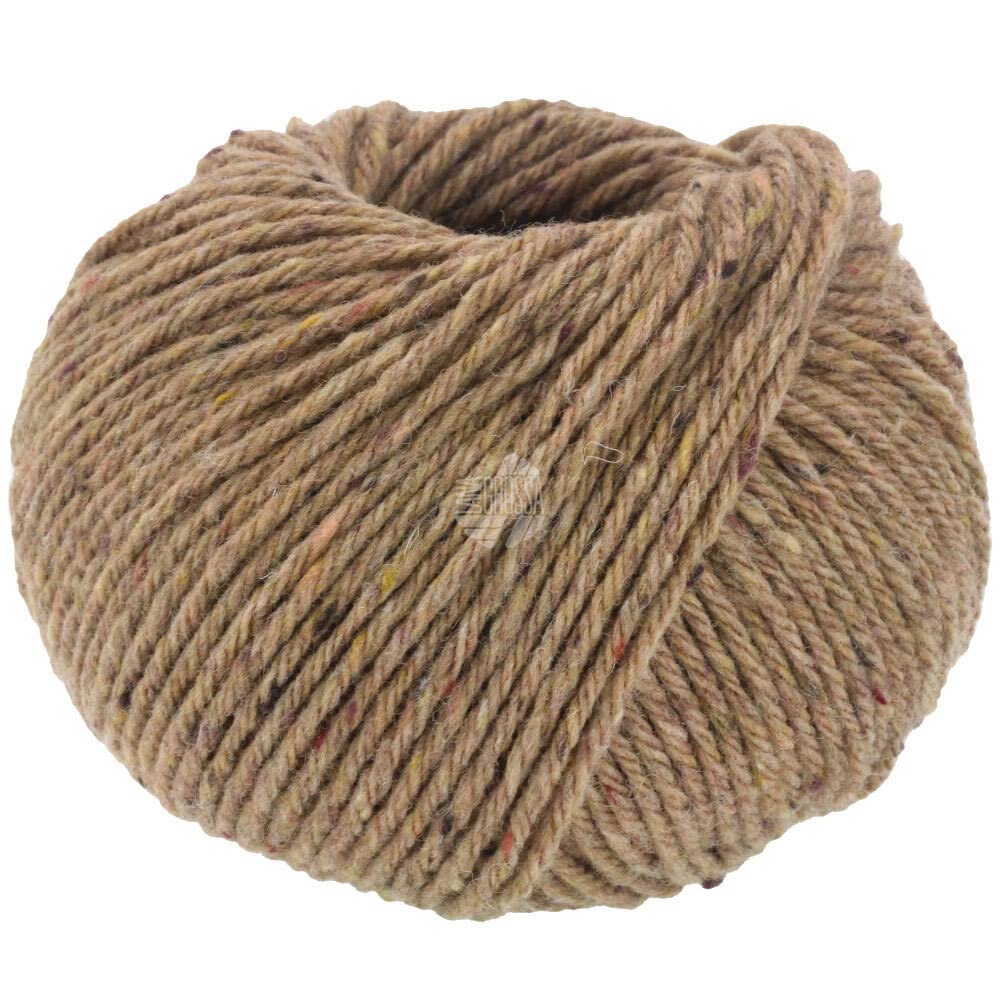 lana-grossa-soft-tweed-90-schurwollgarn-009-nougat-melange image 1
