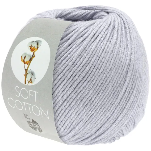 lana-grossa-soft-cotton-handstrickgarn-50g-140m-fb-32-70-baumwolle-30-polyacryl image 1