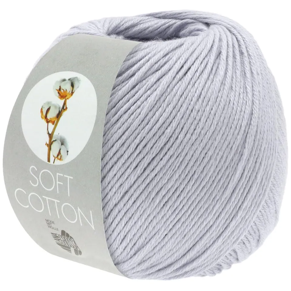 lana-grossa-soft-cotton-handstrickgarn-50g-140m-fb-32-70-baumwolle-30-polyacryl image 1