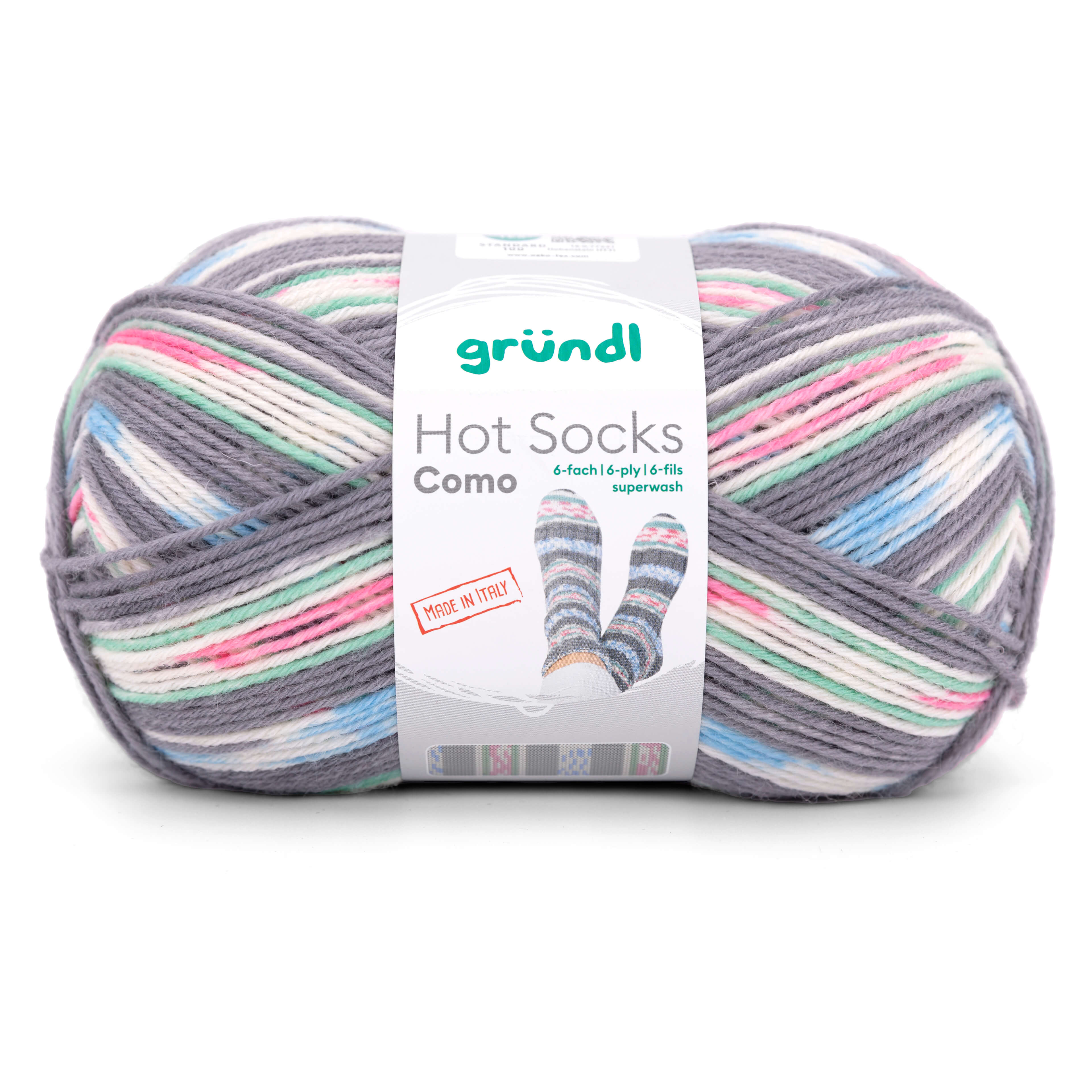 gr-ndl-hot-socks-como-6-fach-sockenwolle-mit-muster image 7