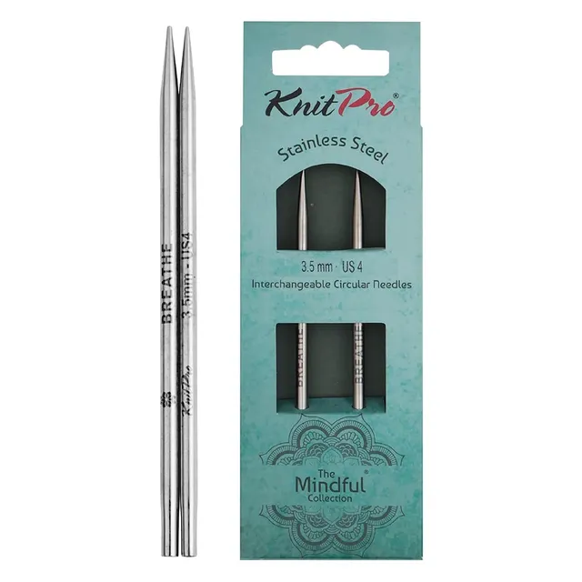 knitpro-mindful-austauschbare-nadelspitzen-13-cm-3-5-mm-edelstahl image 1