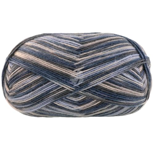 lana-grossa-meilenweit-6-fach-150g-spezial-print-9661-multi-sockenwolle image 4