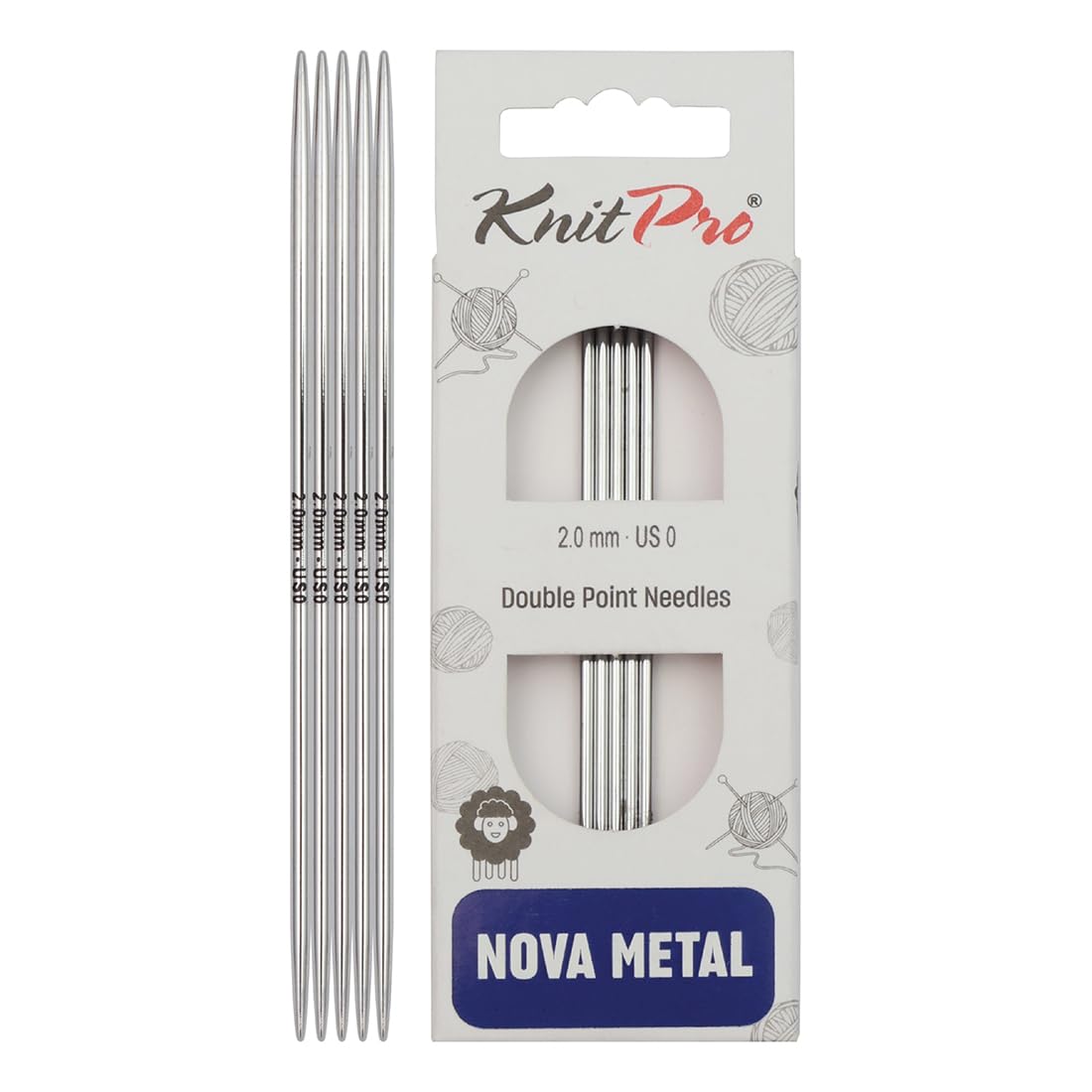 knitpro-nova-nadelspiel-12-5cm-5-2-0mm-messing image 1