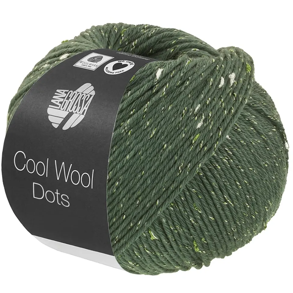 lana-grossa-cool-wool-dots-tweed-handstrickgarn-50g-155m-merino-fb-8 image 1