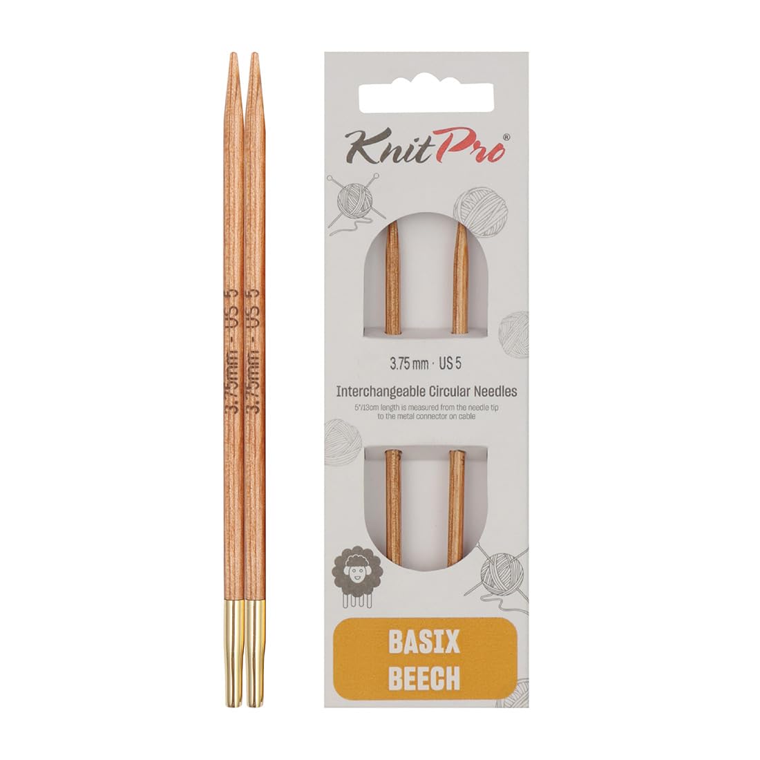 knitpro-basix-beech-austauschbare-nadelspitzen-4-10cm-4mm image 7