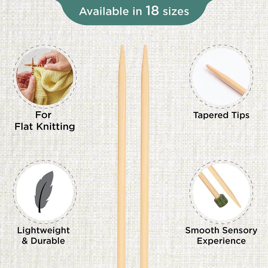 knitpro-k22338-jackenstricknadeln-bamboo-30-cm-x-3-75-mm image 3
