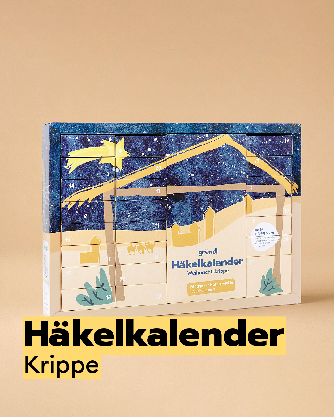 gr-ndl-h-kel-adventskalender-krippe-24-t-rchen-mit-12-figuren image 1