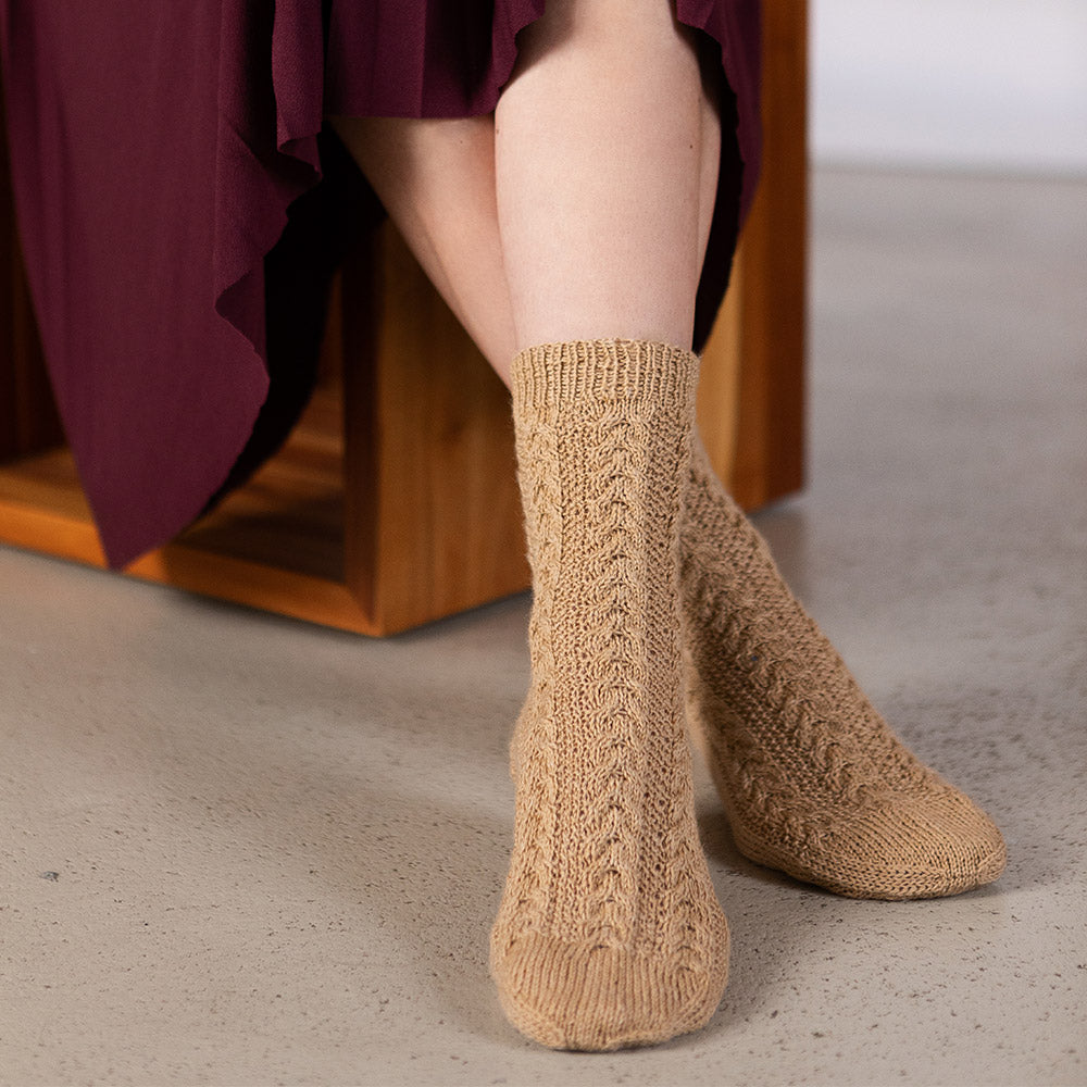 pascuali-samu-strickanleitung-socken-zopfmuster image 2