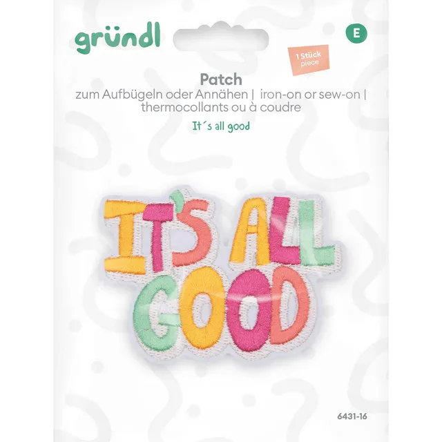 gr-ndl-b-gelpatch-it-s-all-good-ca-5-5-x-7-5-cm image 1