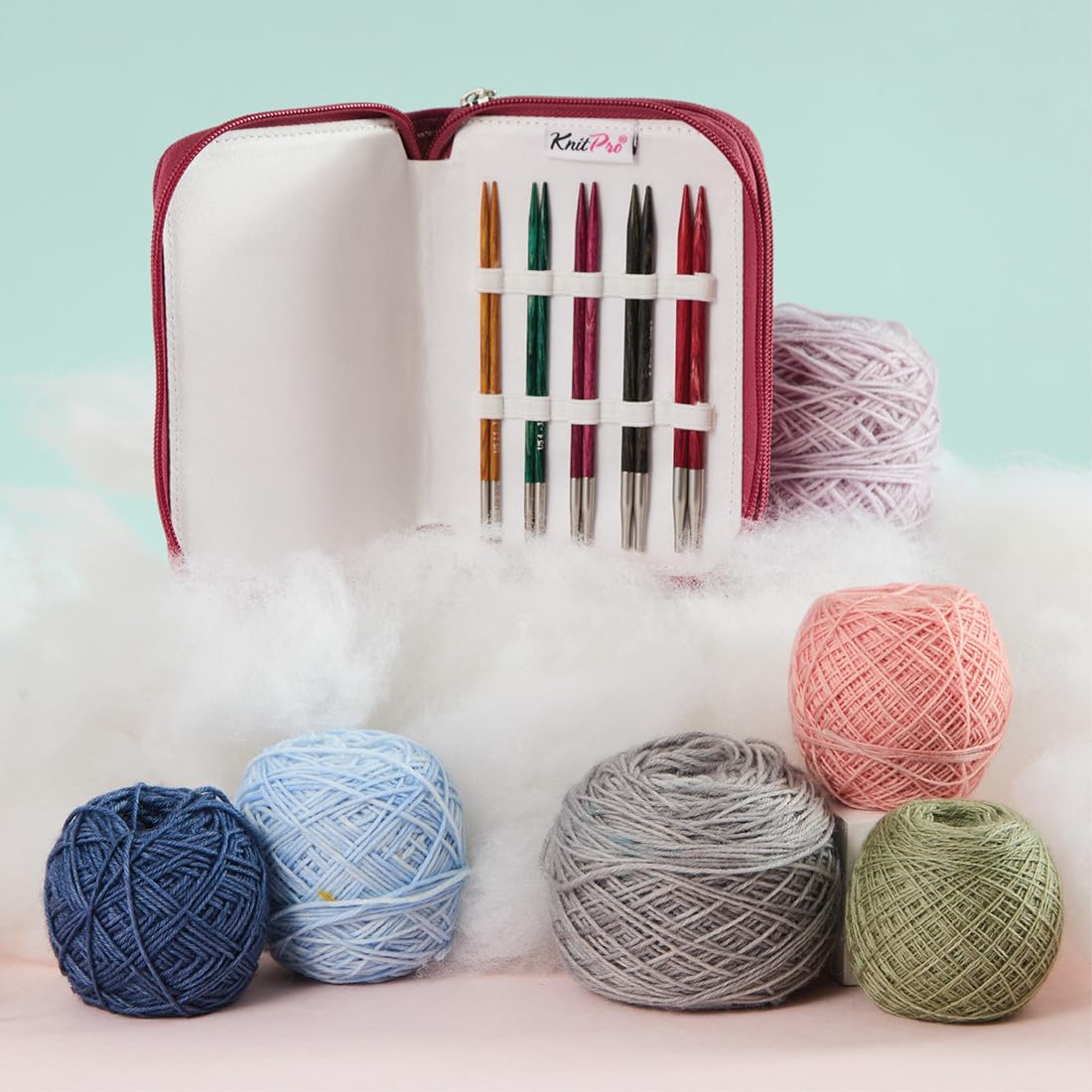 knitpro-dreamz-starter-set-austauschbare-nadelspitzen-13cm-3-0-5-0mm-mit-zubeh-r image 6