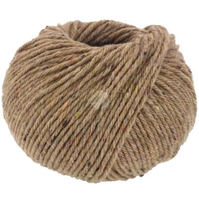 lana-grossa-soft-tweed-90-schurwollgarn-009-nougat-melange image 1