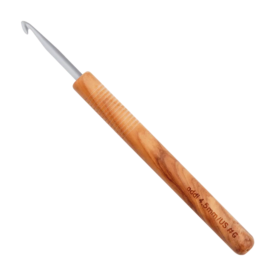 addi-addinature-olive-wood-wollh-kelnadel-mit-aluminium-kopf image 1