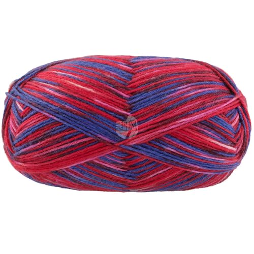 lana-grossa-meilenweit-6-fach-150g-spezial-print-9663-multi-sockenwolle image 4