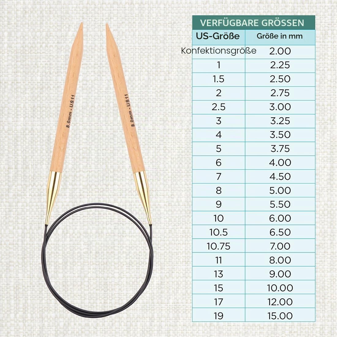 knitpro-basix-birch-rundstricknadel-60-cm-8-00-mm-braun image 4