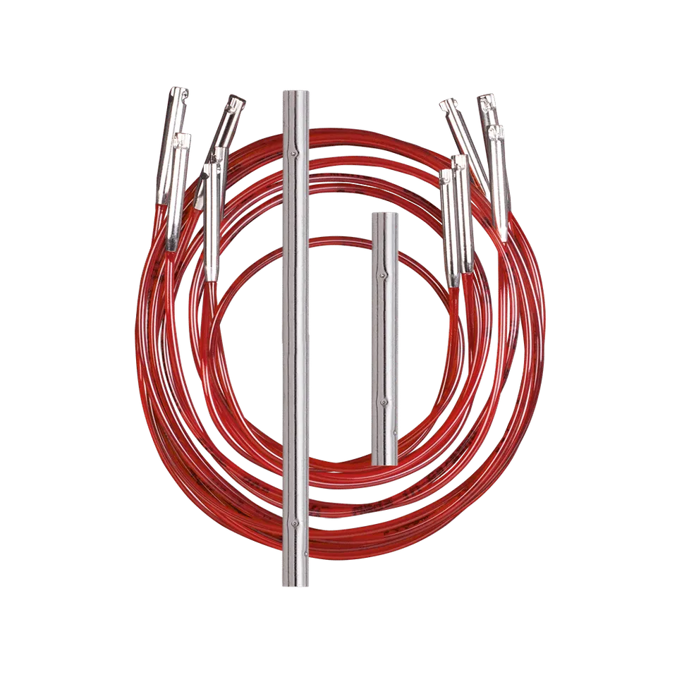 addi-addiclick-lace-seil-set-5-seile-2-kupplungen-rot image 1