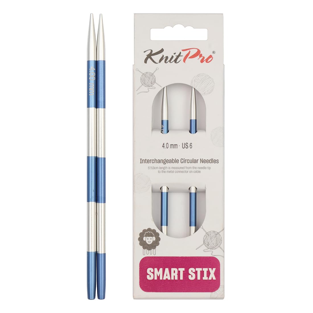knitpro-smartstix-austauschbare-nadelspitzen-14cm-6-5mm image 8