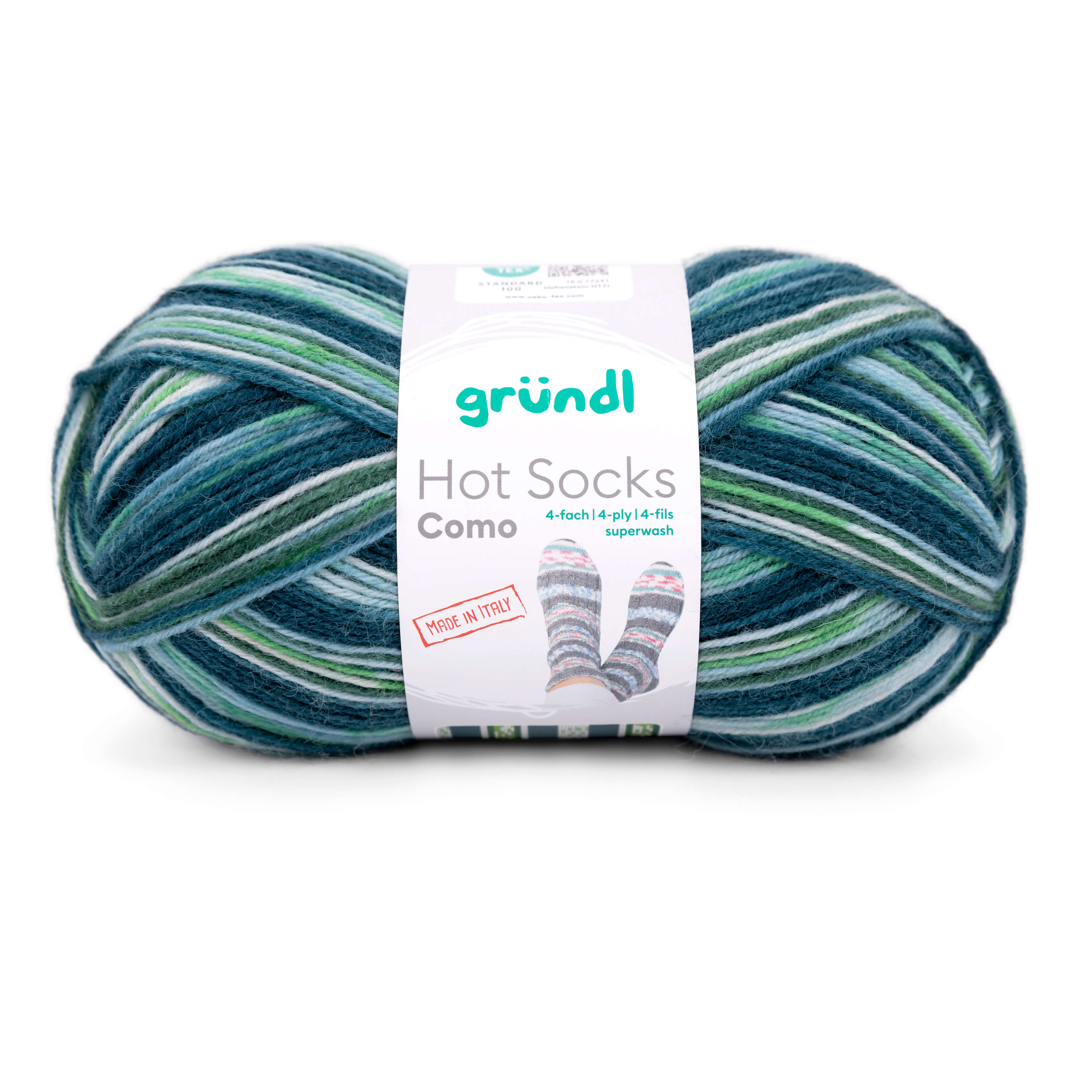 gr-ndl-hot-socks-como-4-fach-sockenwolle-mit-muster-aus-dem-kn-uel image 7
