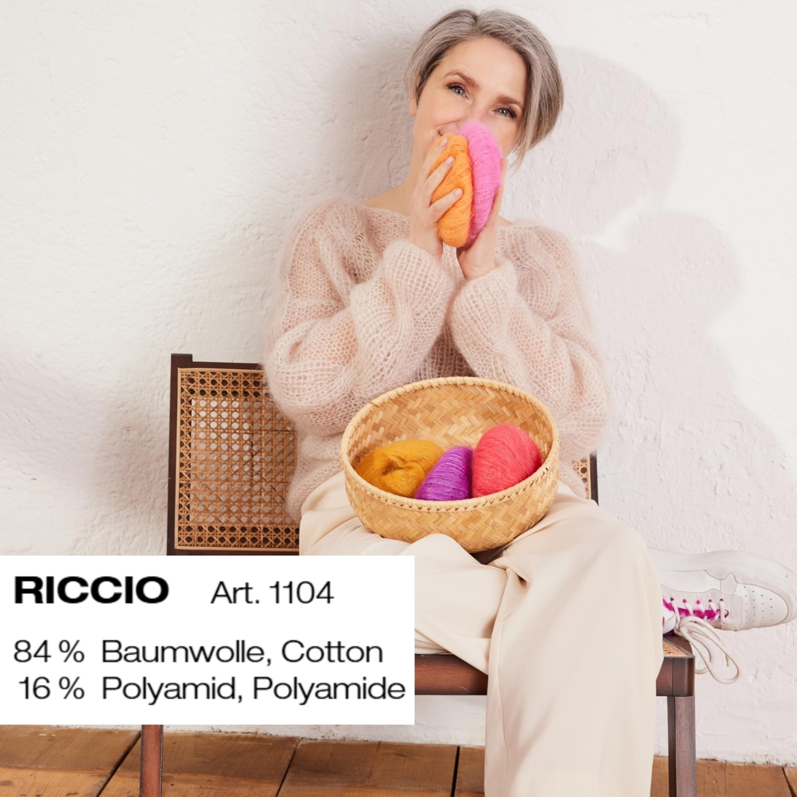 lana-grossa-riccio-pima-baumwollgarn-50g-110m-fb-1 image 2
