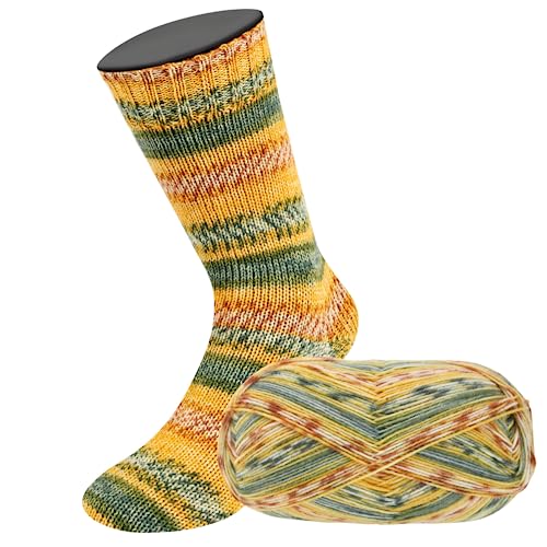 lana-grossa-meilenweit-100-g-fiocco-farbe-7852-gelborange-gr-n-orange image 4