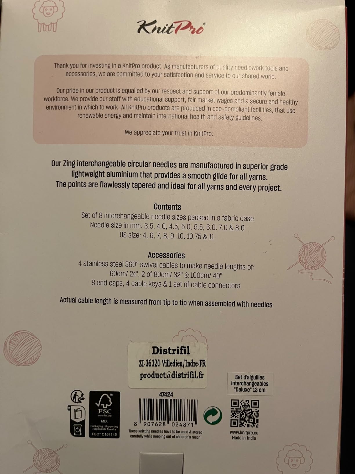 Gute Nadeln, Etui könnte besser sein