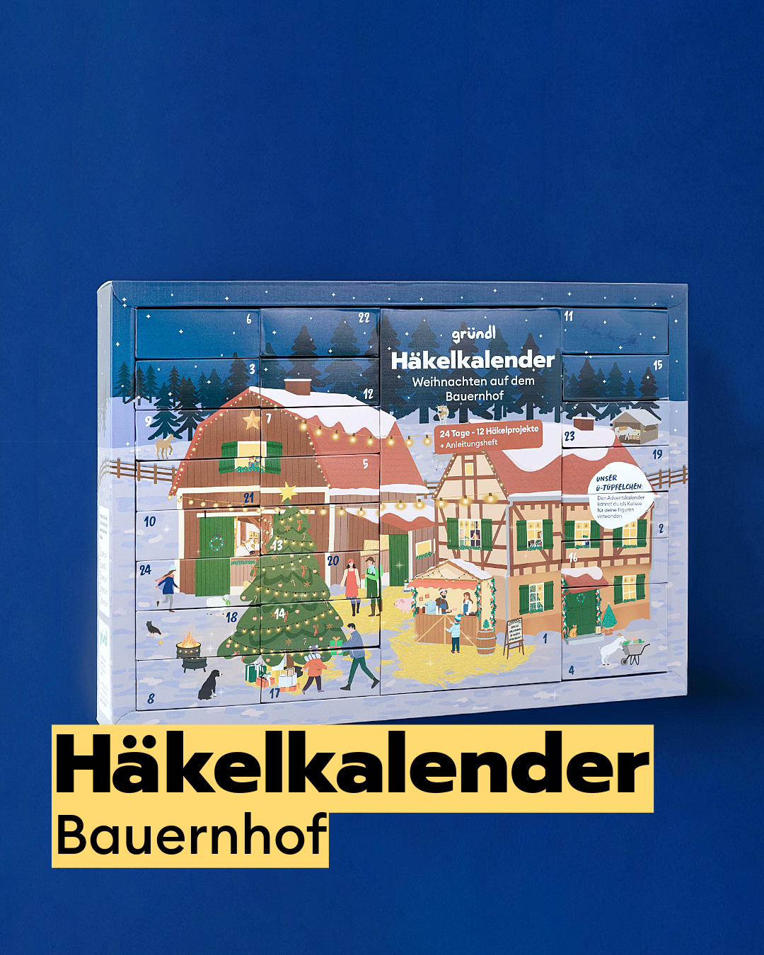 gr-ndl-h-kel-adventskalender-bauernhof-2026-amigurumi-h-kelset-mit-24-t-rchen image 1
