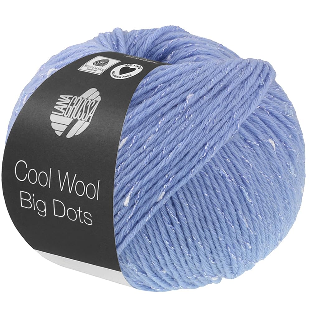 lana-grossa-cool-wool-big-dots-handstrickgarn-50g-125m-fb-108-merino-mit-tweedno image 5