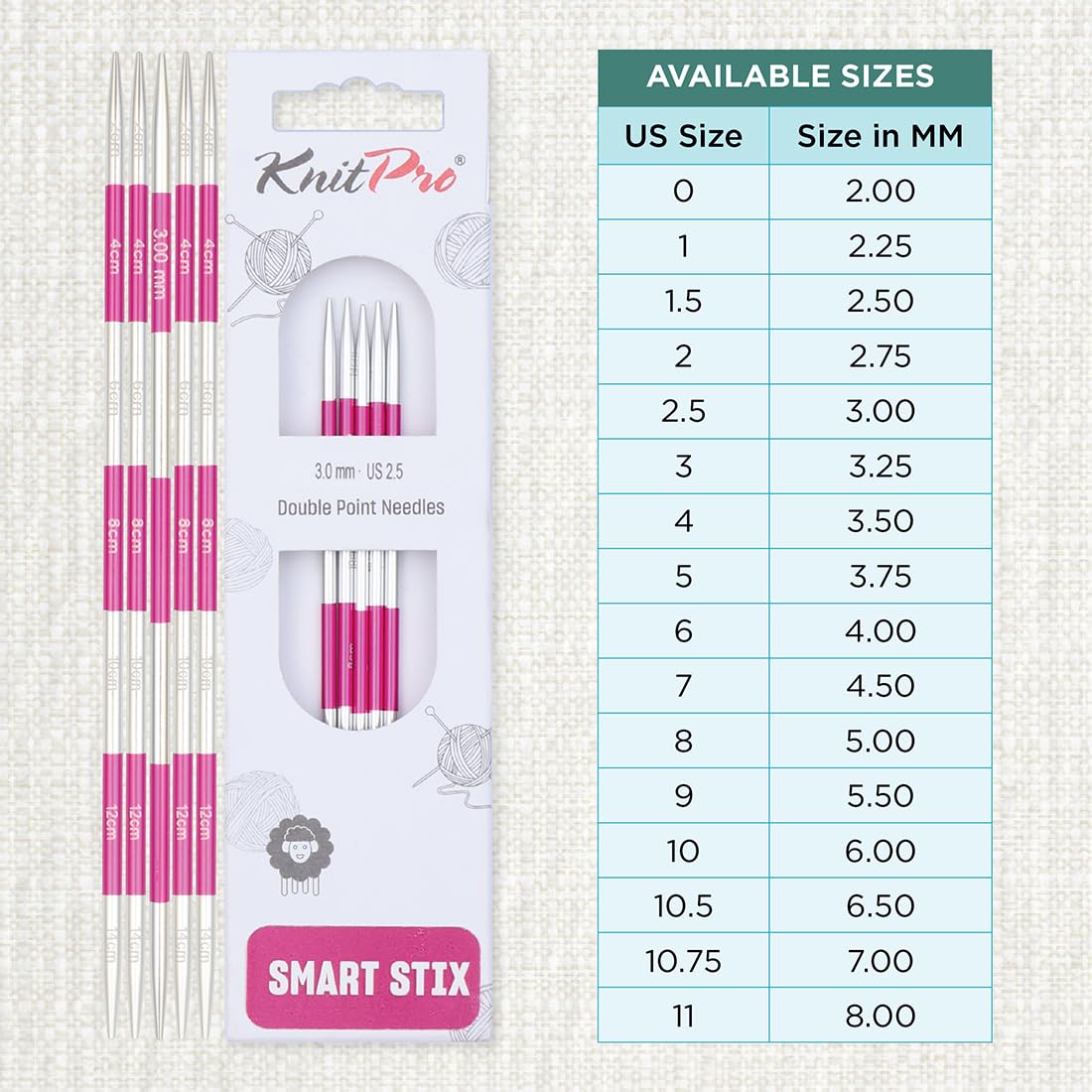 knitpro-smartstix-nadelspiel-14-cm-3-0-mm image 4
