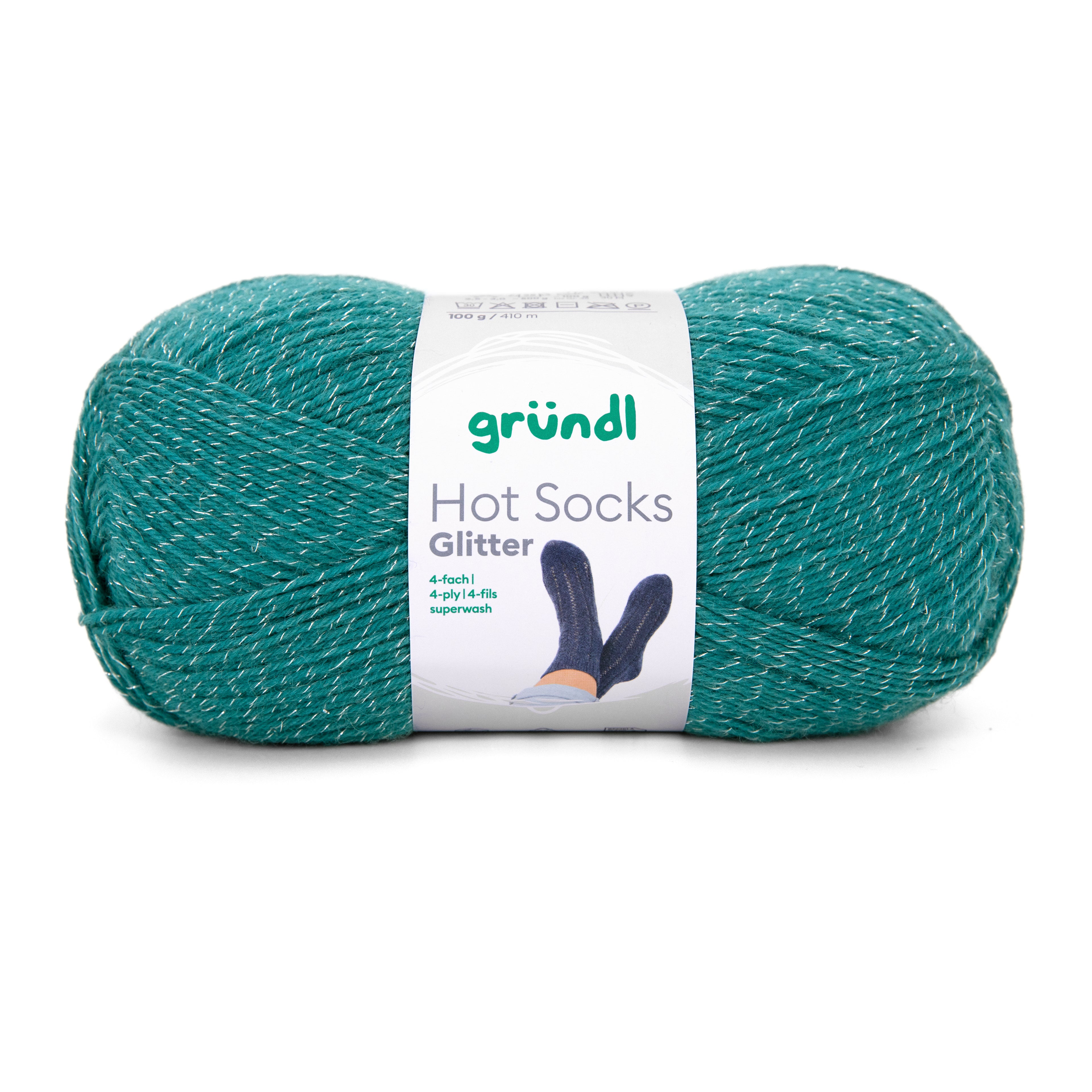 gr-ndl-hot-socks-glitter-4-fach-sockenwolle-mit-glitzereffekt image 7