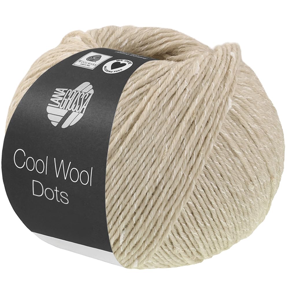 lana-grossa-cool-wool-dots-tweed-handstrickgarn-50g-155m-merino-fb-8 image 2