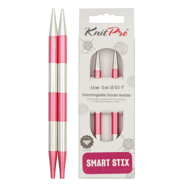 knitpro-smartstix-austauschbare-nadelspitzen-14cm-6-5mm image 1