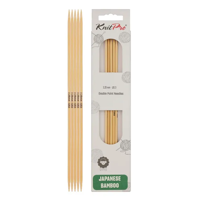 knitpro-bamboo-k22106-strumpfstricknadeln-15cm-set-5-st-ck image 1