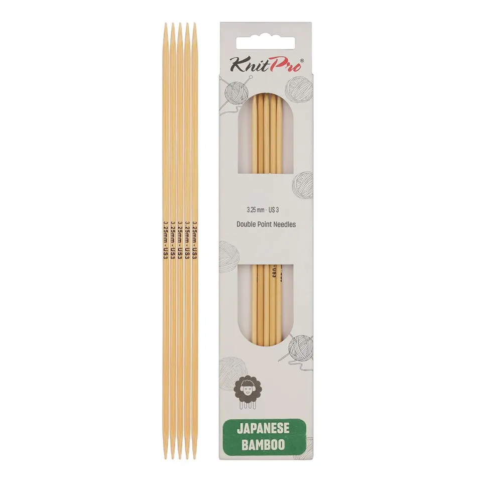 knitpro-bamboo-k22106-strumpfstricknadeln-15cm-set-5-st-ck image 1